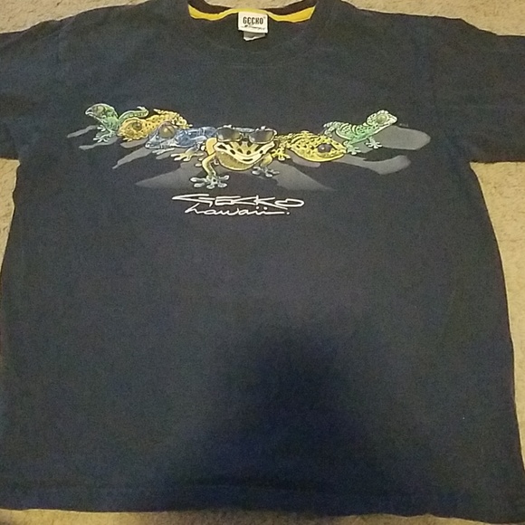 🎈GECKO HAWAII 🎈 GECKO T-SHIRT - Picture 1 of 4
